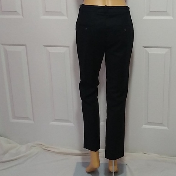 ZARA BASIC black 💼 khaki ankle pants NWOT - Picture 4 of 7